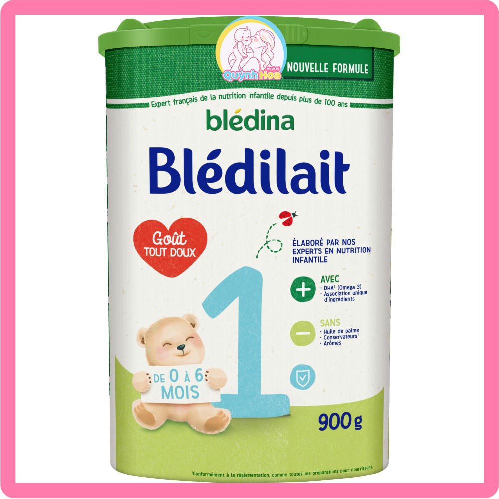 Sữa Bledina Bledilait, 900g - SỐ 1 [DATE 01/2025]