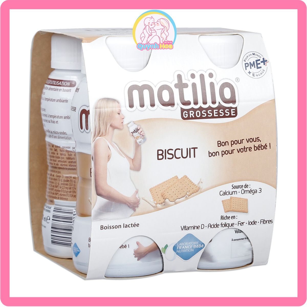 Sữa bầu Matilia vị bích quy, 200ml [DATE 10/2024] thumb 1