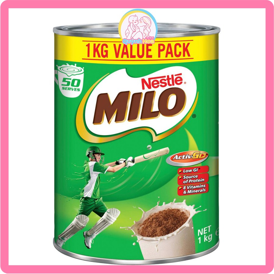Sữa Milo Úc, 1kg 